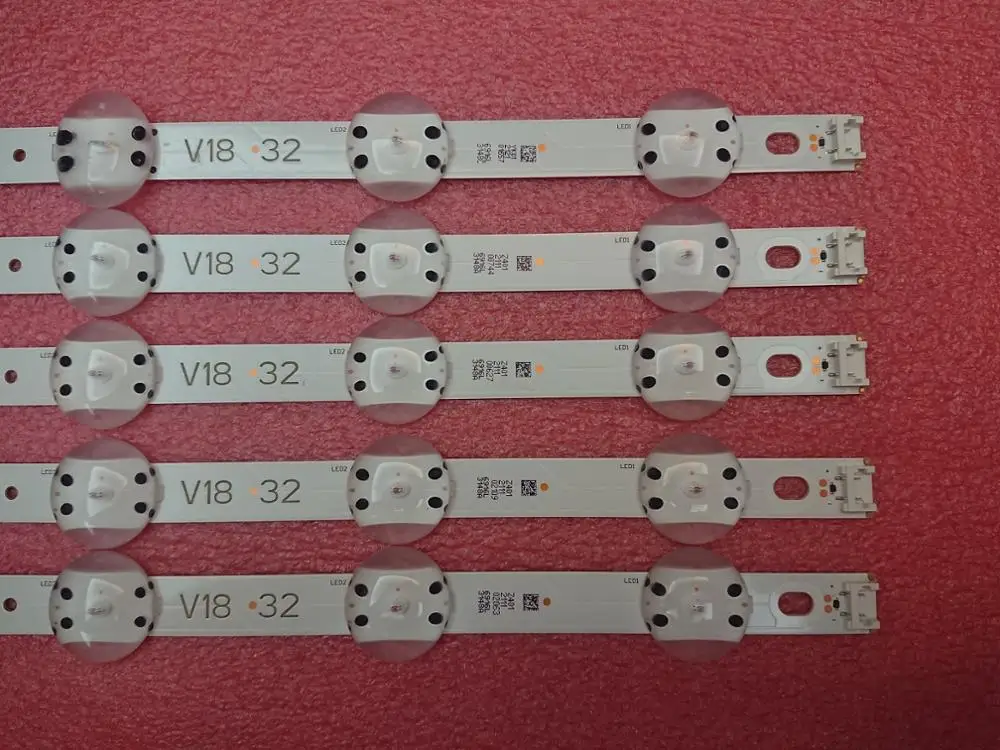 Светодиодная лента для подсветки LG 5 шт./лот 8 светодиодов (3 В) 660 мм 32 дюйма 6916l-3288c