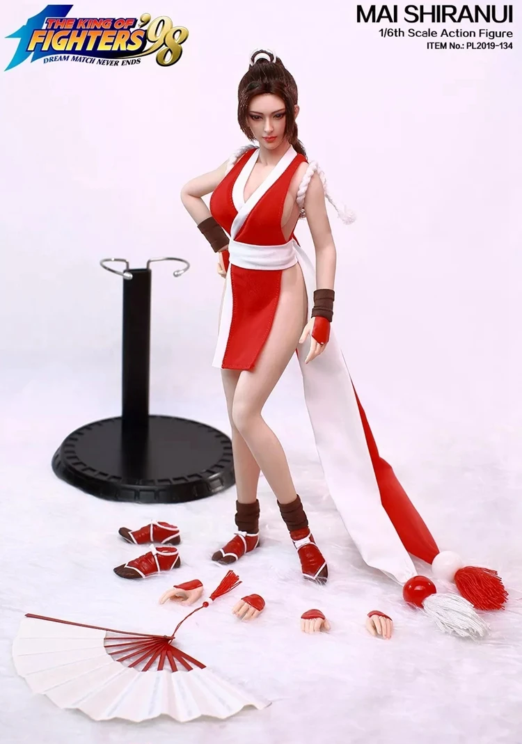 1/6 весы Коллекционная Фигурка Женский воин с бесшовным телом KOF98 mai shiranui 1" фигурка куклы пластиковая модель игрушки