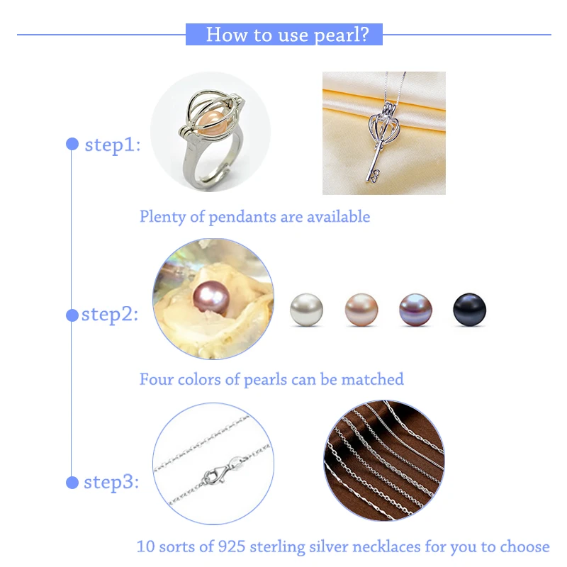 Hongye Wish Box Pearl Love Heart Cage Holder Chokers ожерелье для женщин кулоны жемчужное Oyster