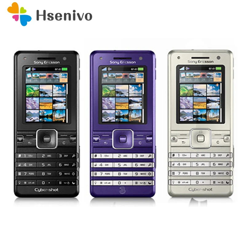 K770 100% Original Unlocked Sony Ericsson K770i Mobile Phone 3G Bluetooth 3.2 MP Camera FM Unlocked Cell Phone Free shipping