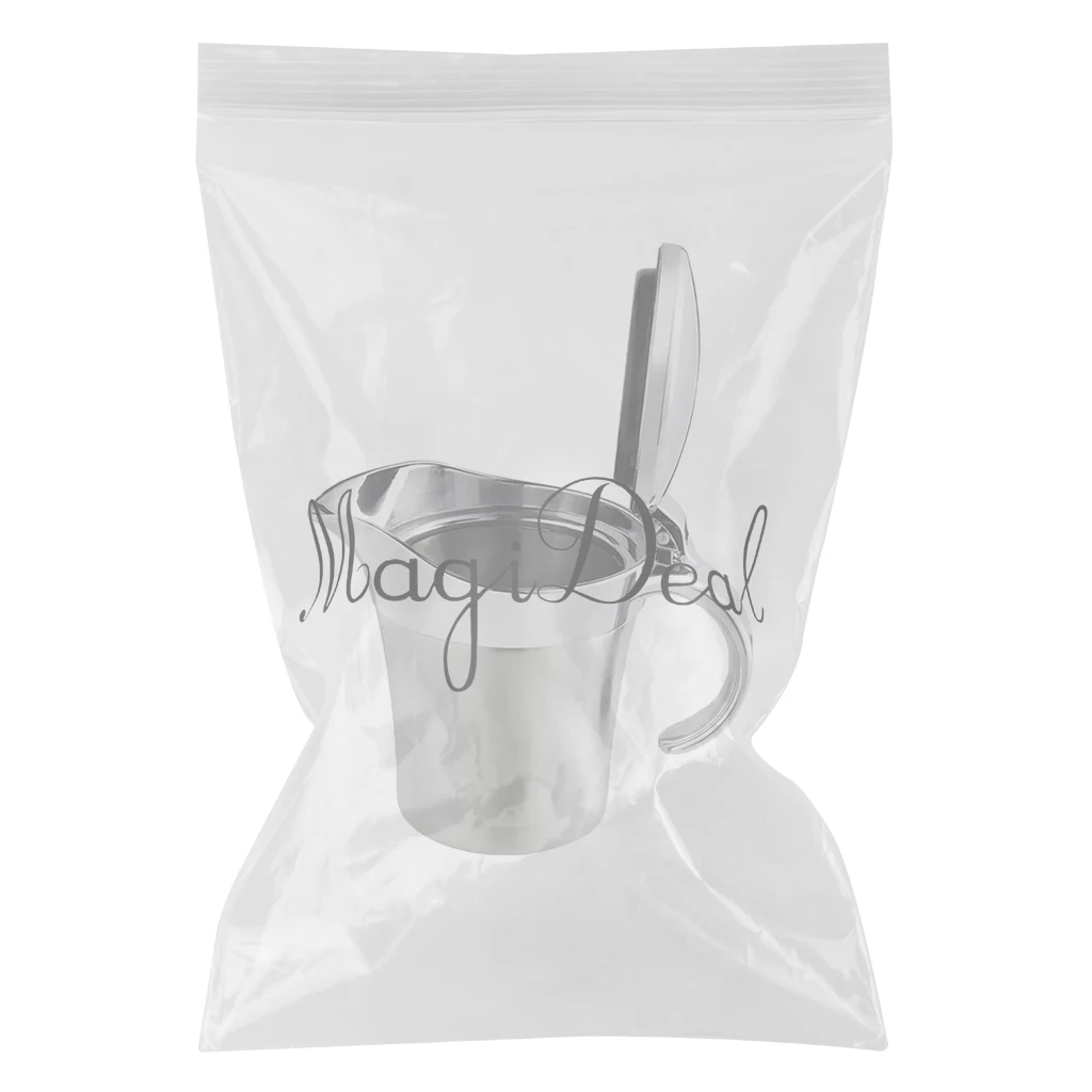  Stainless Steel Insulated Gravy Boat Thermal Vacuum Sauce Serving Jug Kitchen Pourer Pot Gravy Boats Tableware Tool