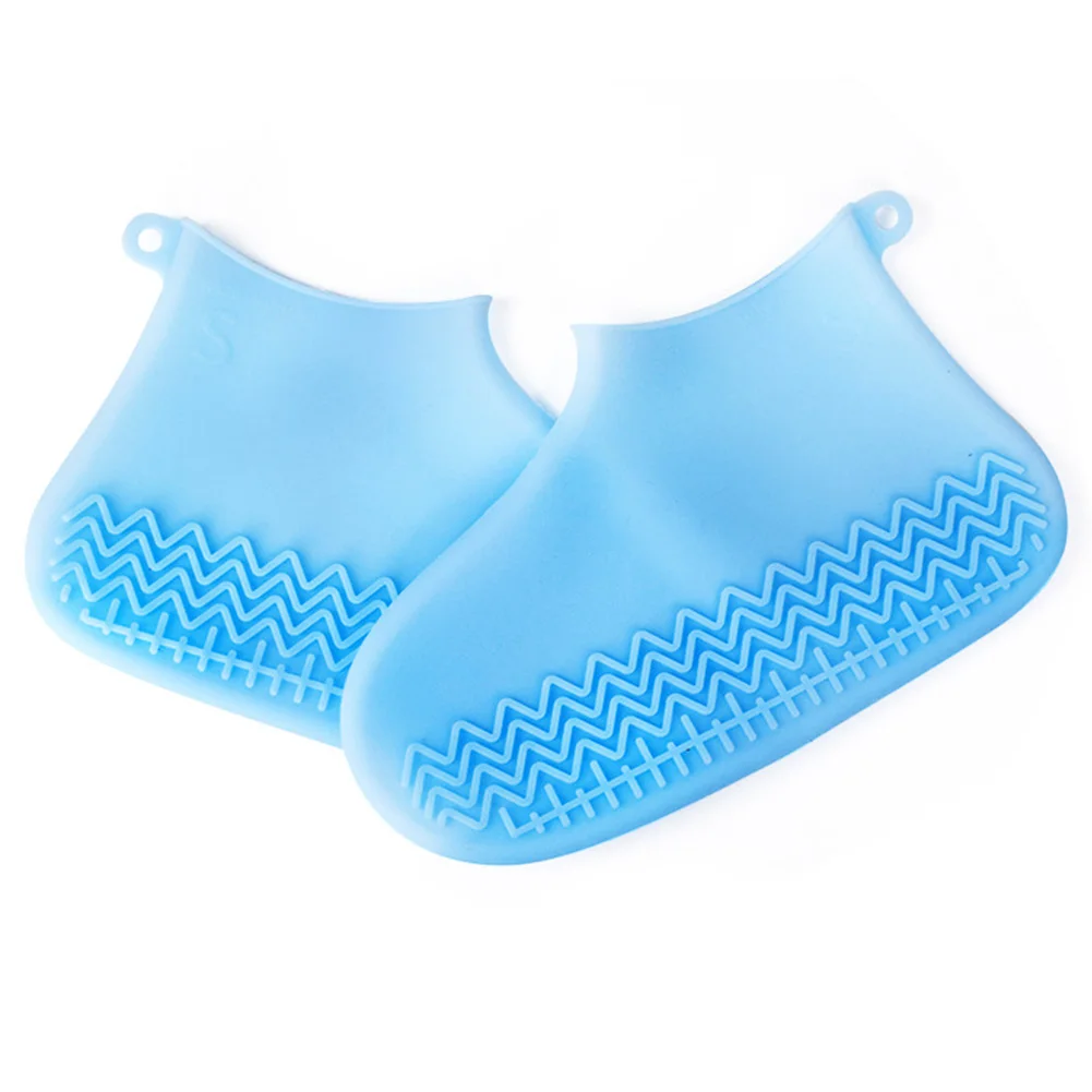 

Foldable Lightweight Portable Washable Soft Waterproof Rainproof Non Slip Silicone Snow Boot Protection Shoes Cover