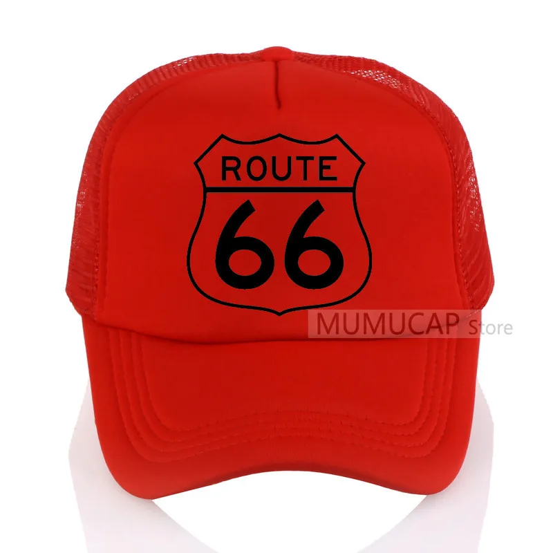 Летняя кепка-тракер s ROUTE 66, Бейсболка унисекс для взрослых, сетчатая Кепка-тракер s Hat для мужчин