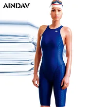 Спортивный цельный купальник Женская Акула кожа как арена купальники женские три четверти Шорты купальные костюмы Спортивный боди Yingfa