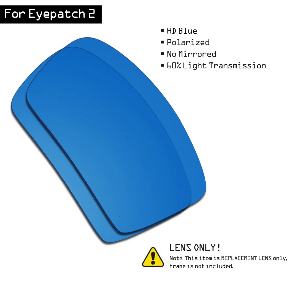 Солнцезащитные очки SmartVLT Сменные линзы для Oakley eyeпатч 2 - HD Blue | Аксессуары одежды