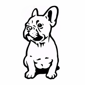 

FRENCH BULLDOG WALL STICKER CAR BUMPER STICKER FRANCES DOG VINYL DECALS