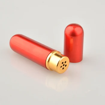 

100 Pieces/Lot Mini Portable Aluminum Aromatherapy Perfume Bottle Empty Cosmetic Container For Travel