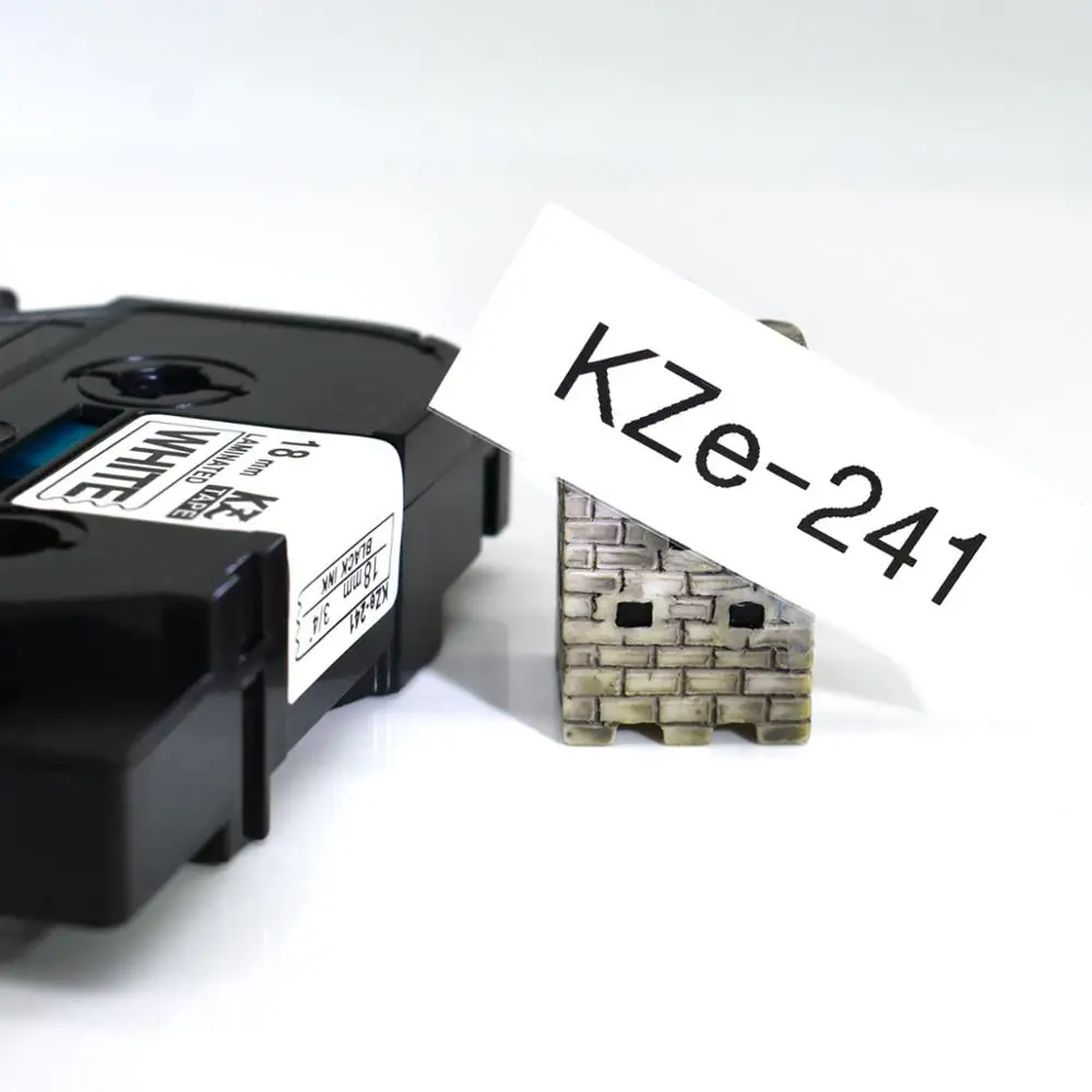 CIDY 100 шт пленка для ламинирования совместимый TZe241 TZe 241 TZ-241 TZe-241 TZ241 TZ 241 P-touch принтер этикеток для ленты Borther