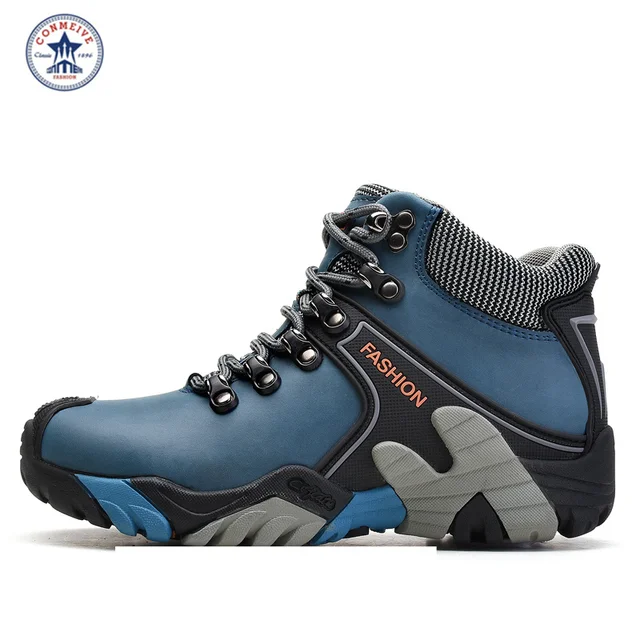 new outdoor mountain hiking shoes men climbing camping shoes factory