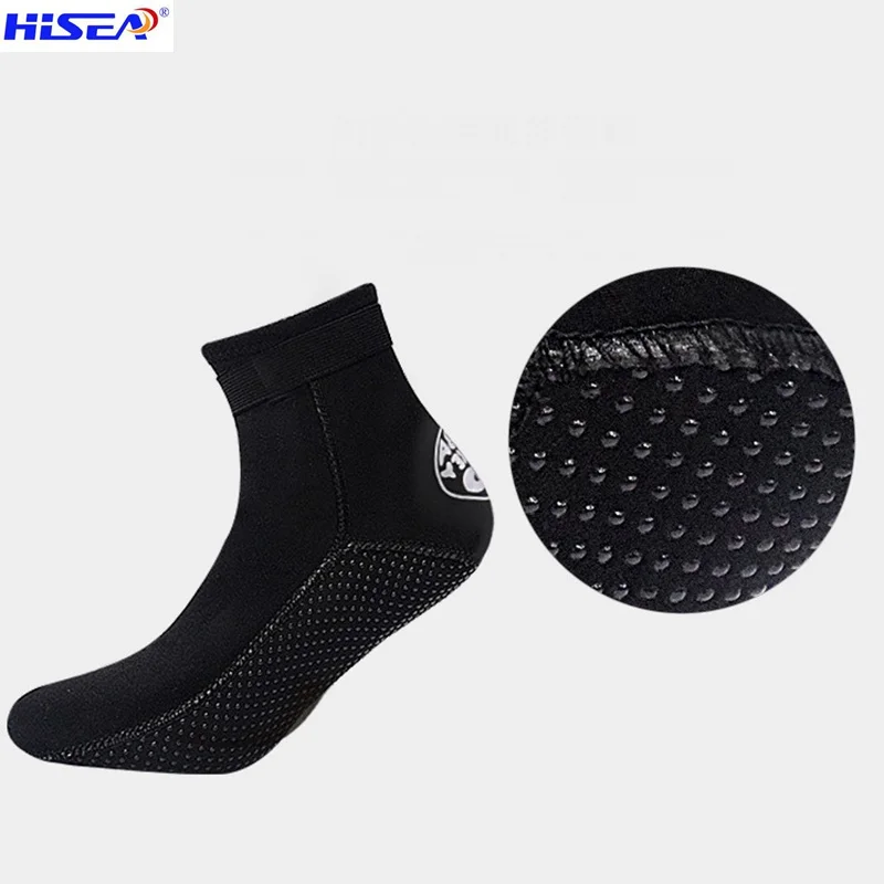 Hisea 3 мм Неопреновая зимняя одежда для плавания серфинга рыбалки подводного sox