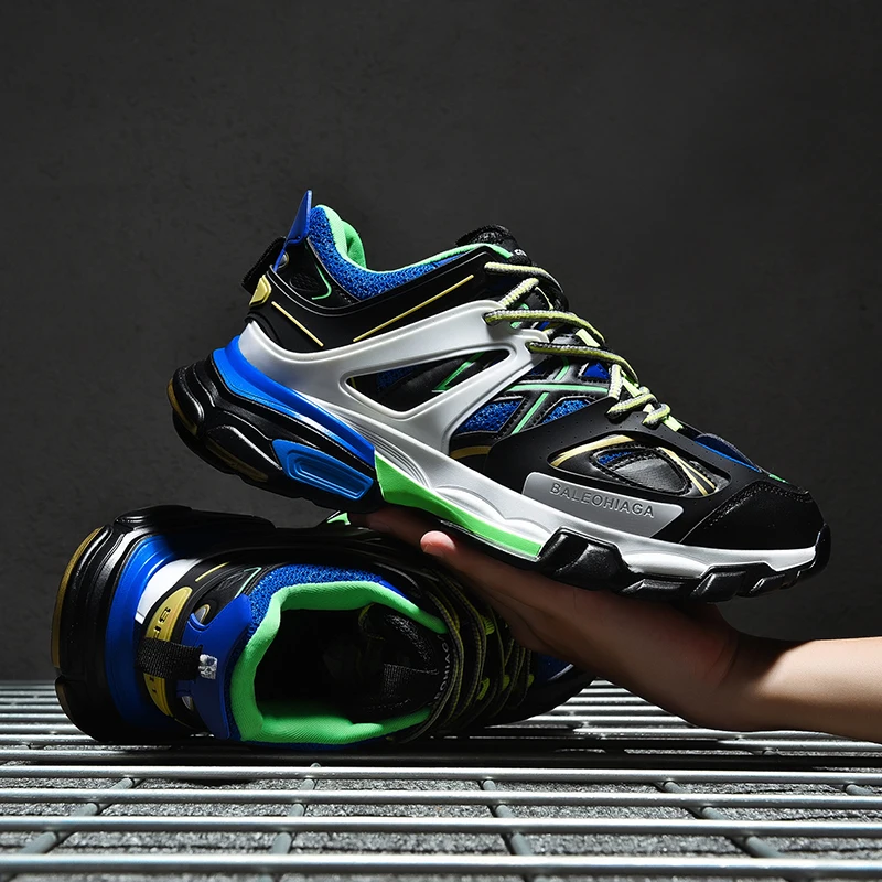 Stylish Men's Running Balanciaga Shoes Increasing INS Track 3.0 Male Balenciaca Sneakers Platform Breathable Wave Sports Walking Stylish Men's Running Balanciaga Shoes Increasing INS Track 3.0 Male Balenciaca Sneakers Platform Breathable Wave Sports Walking