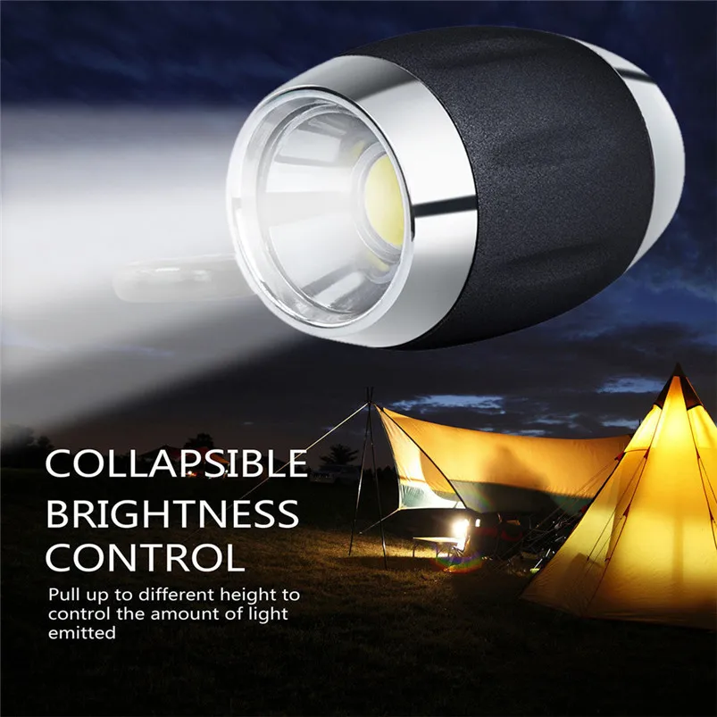 Portable Torch Led Light COB LED Flashlight Waterproof Keychain Torch Light Camping Lamp Without Battery Zaklamp 35FY2103