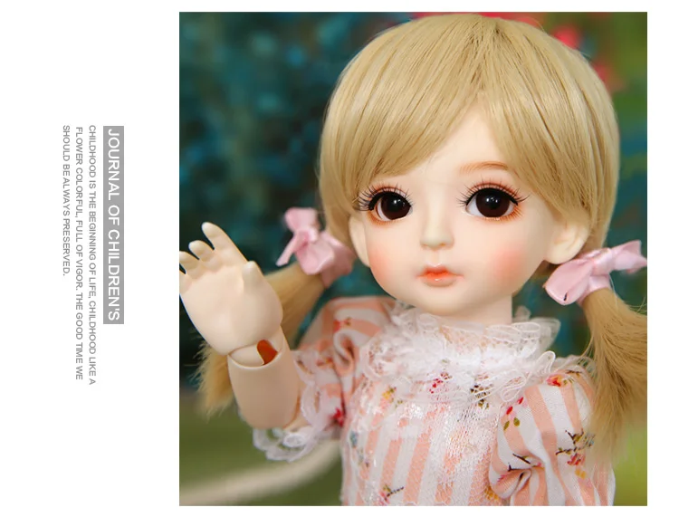 BJD SD Кукла Одежда 1/6 kimi милое и милое платье для YOSD девушка тело YF6 до 20 кукольный наряд аксессуары OUENEIFS