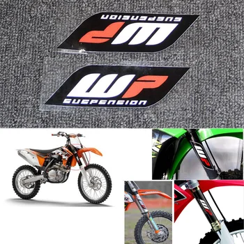 

For WP Suspension Bike Forks Decals Stickers Graphic Set Logo Adhesive Kit 2 Pcs