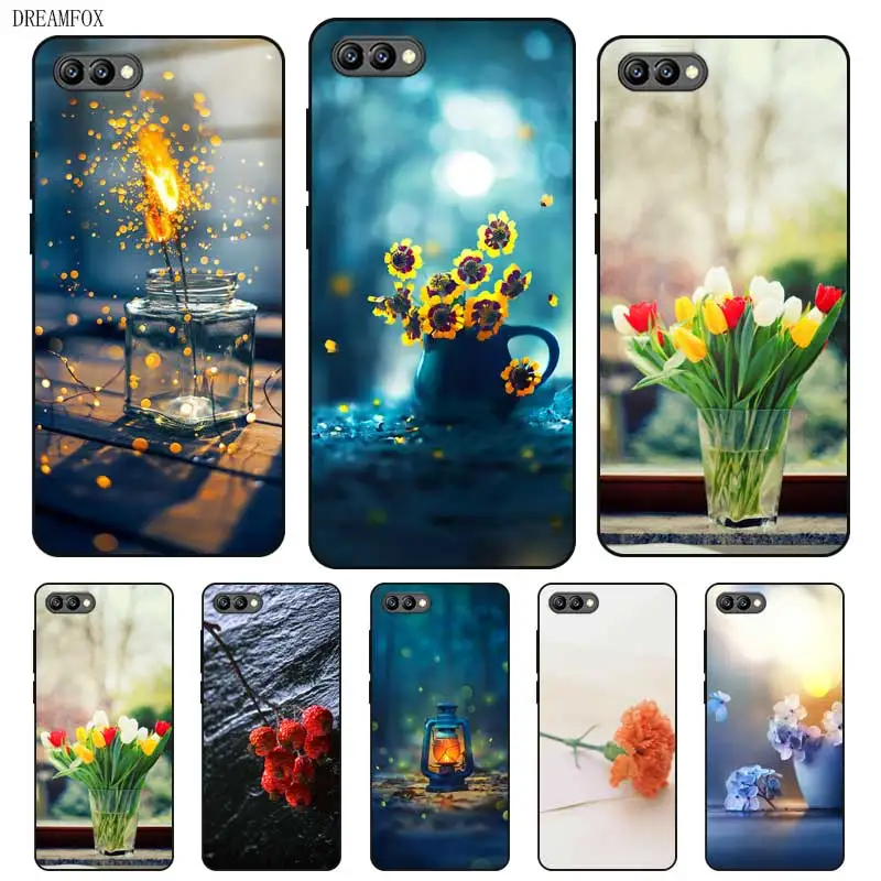 N417 Still Life Black Silicone Case Cover For Huawei Honor 8C 8X 9 10 20i V10 V20 Note10 Max Lite Magic2 |