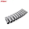 Hi-Spec 3/8 inch Deep Long Socket Set CRV 10-19mm Deep Socket Adapter for Torque Ratchet Socket Wrench Spanner Repair Hand Tool ► Photo 2/4