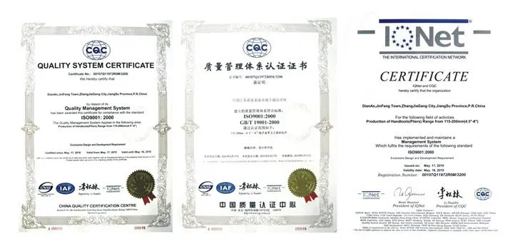 Certification