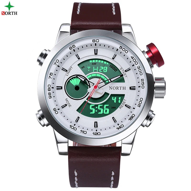 Sport font b Watch b font Men 30M Waterproof LED Digital Male font b Watches b