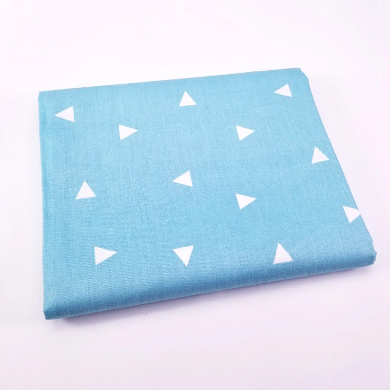 

50x40CM DIY 100% Cotton Twill Fabric Patchwork Geometric patterns Cloth Material of Craft/Pillow/Cloth/Sewing/Quilting
