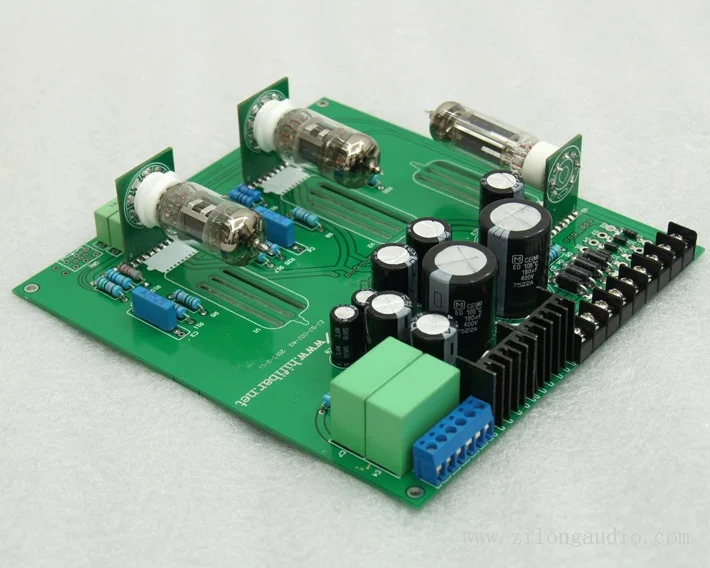 12Ax7 12Au7 (Jj Ecc82) + 6Z4 Tubo Scheda Preamplificatore Pre-Amp