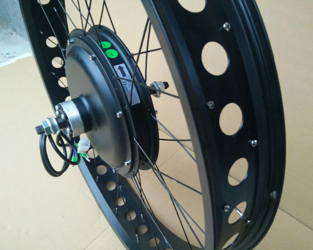 Flash Deal Kalosse Electric Snow/fat bike wheels 48V 1000W MTB motors 190mm beach bicycle Electric wheels 26*4.0inch tires 5 Flash Deal Kalosse Electric Snow/fat bike wheels 48V 1000W MTB motors 190mm beach bicycle Electric wheels 26*4.0inch tires 5