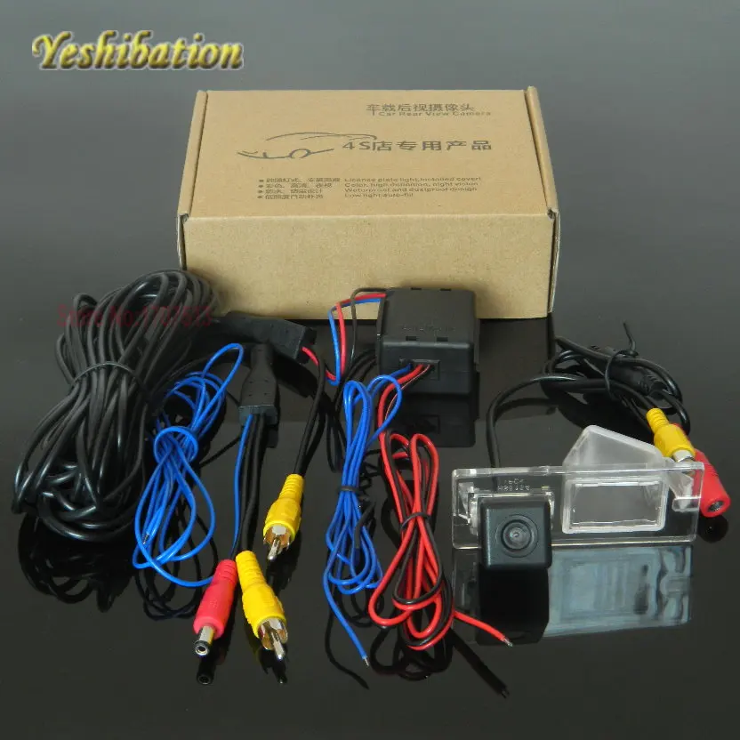 

Yeshibation Reversing Park Camera Power Relay Filter For FIAT Freemont 2009~2014 Wide Angle Lens Rearview Back Up Camera