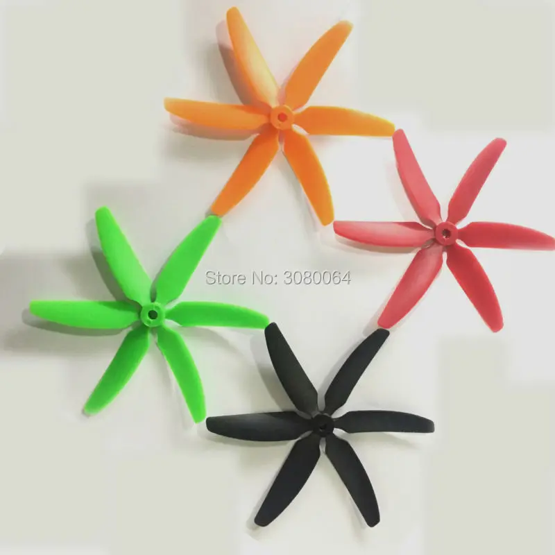 

4 Pairs 6 Blade Propeller 5045 CW CCW ABS X5045 6 leaf Quadcopter Propeller for FPV UA RC FPV Drone Quadcopter