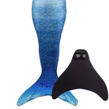 Niños Niñas Sirena Colas Con aleta Mono Nadar traje De Sirena De Hadas Cosplay traje de Baño Nuevo estilo