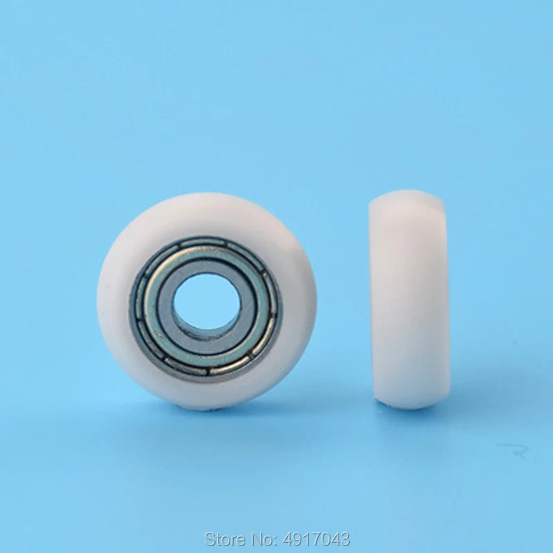 10 шт. 5*17*6 minisize плоский роликовый подшипник для колес pom с роликом