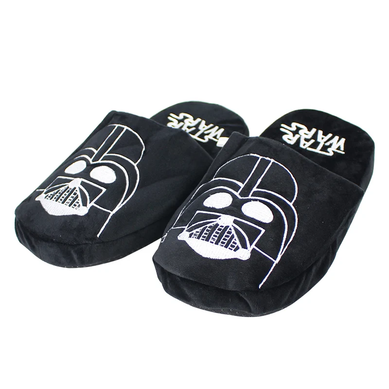 

27cm New Hot Star Wars Yoda Darth Vader Plush Slippers Indoor Warm Shoes Cotton Soft Stuffed Plush Shoes Indoor Winter Shoes