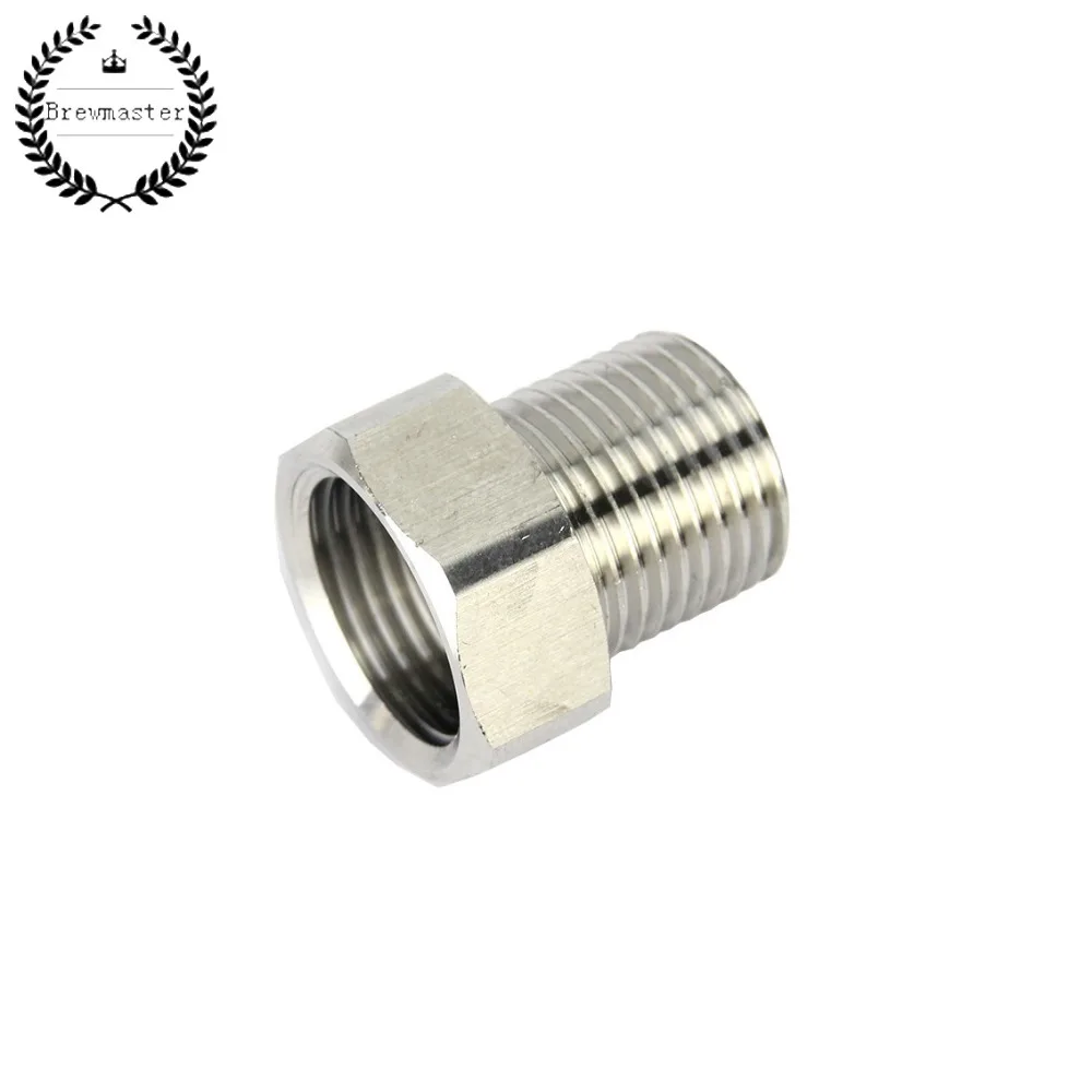 

STAINLESS 5/8 FEMALE TO 1/2 MALE ADAPTOR HOMEBREW