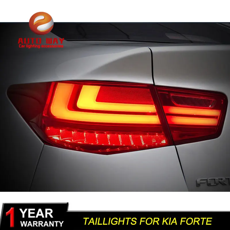 Тюнинг автомобиля тюнинг автомобилей для Kia Forte задние фонари 2014 2018 светодиодные