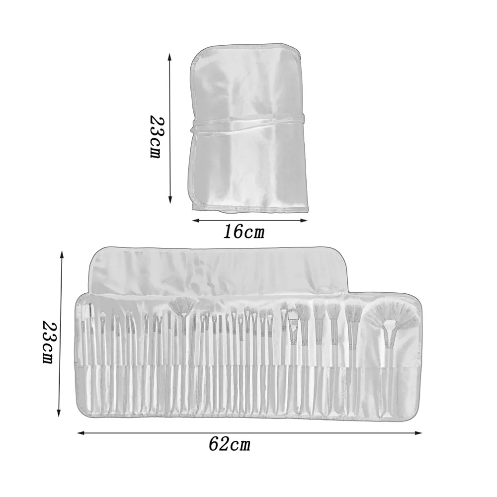32 шт. кисти набор в комплекте макияж кисти с Чехол, Длительное Действие, для профессионального использования и для повседневного ношения личного пользования мягкая кожа Топ