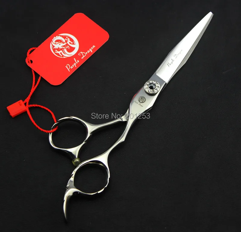 Professional JP440C 9CR 6 0Inch Cutting Scissors Human Hair Shears with Diamond for Salon Barbers or