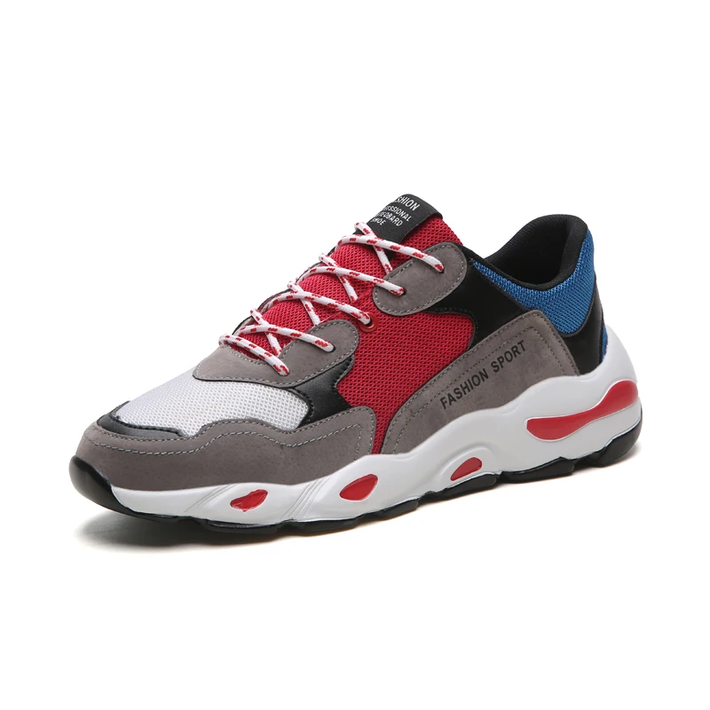 

2018 New Design Casual Shoes Mens Sneakers Vintage Suede Comfortable Shoes Men Triple S Lightweight Balencia Walking Trainers