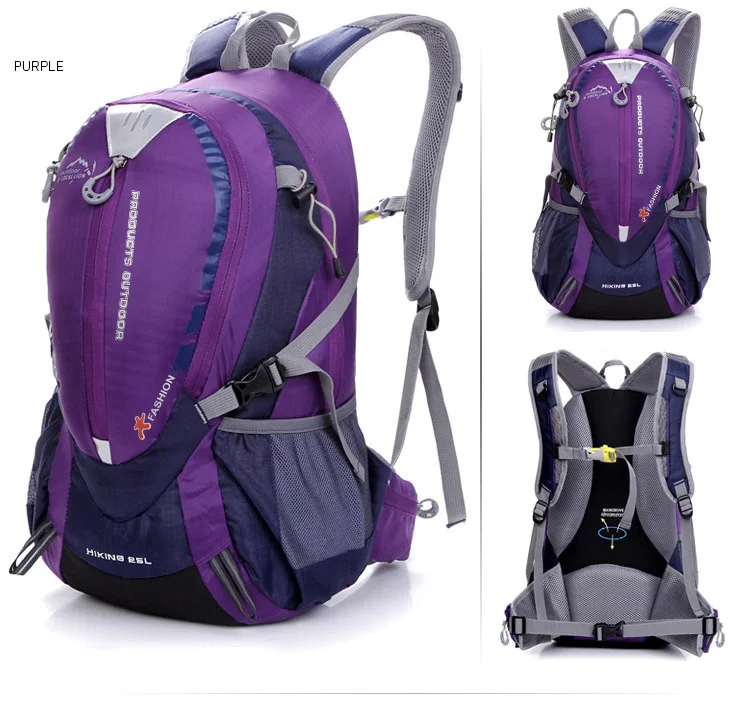 Местный лев Открытый велосипедный рюкзак для верховой езды рюкзаки для велосипеда дорожная сумка для велосипеда рюкзак для спорта кемпинга походный рюкзак 25л - Цвет: Пурпурный цвет
