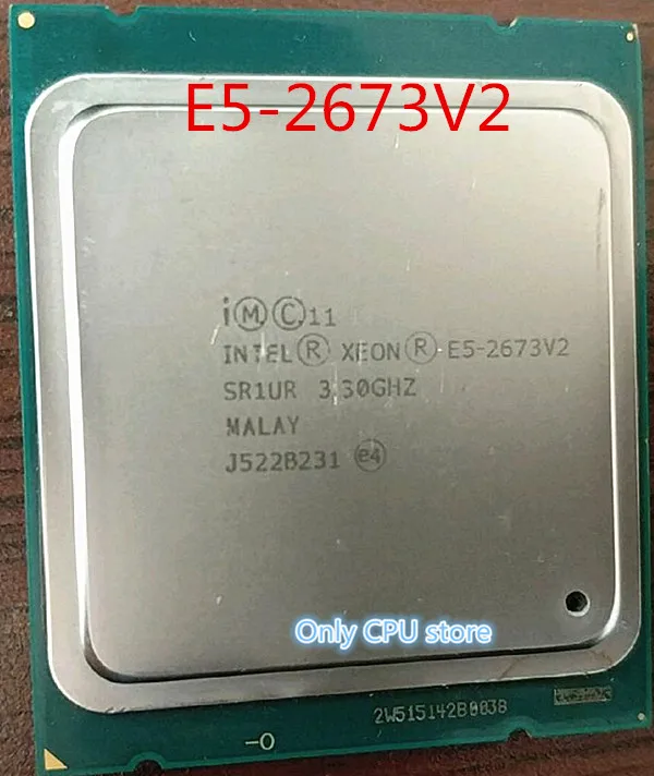 Original Intel Xeon CPU E5-2673V2 3.30GHz 8-core 25MB LGA2011 E5 2673V2  Processor E5-2673 V2