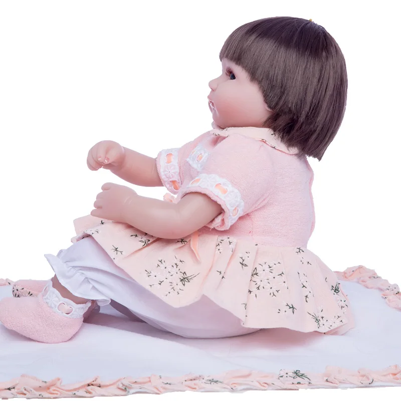 Принцесса Анна 18 дюймовая Кукла reborn Младенцы силиконовые куклы реалистичный
