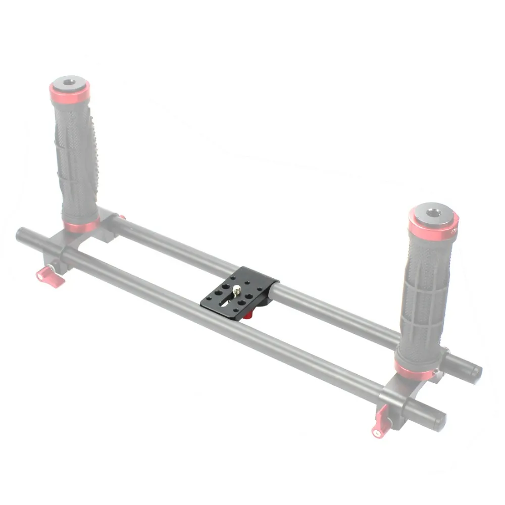 

Universal Porous Holder Clamp Mounting Adapter for 15mm Rod Support Rail Follow Focus Rig DSLR 5D2 GH2