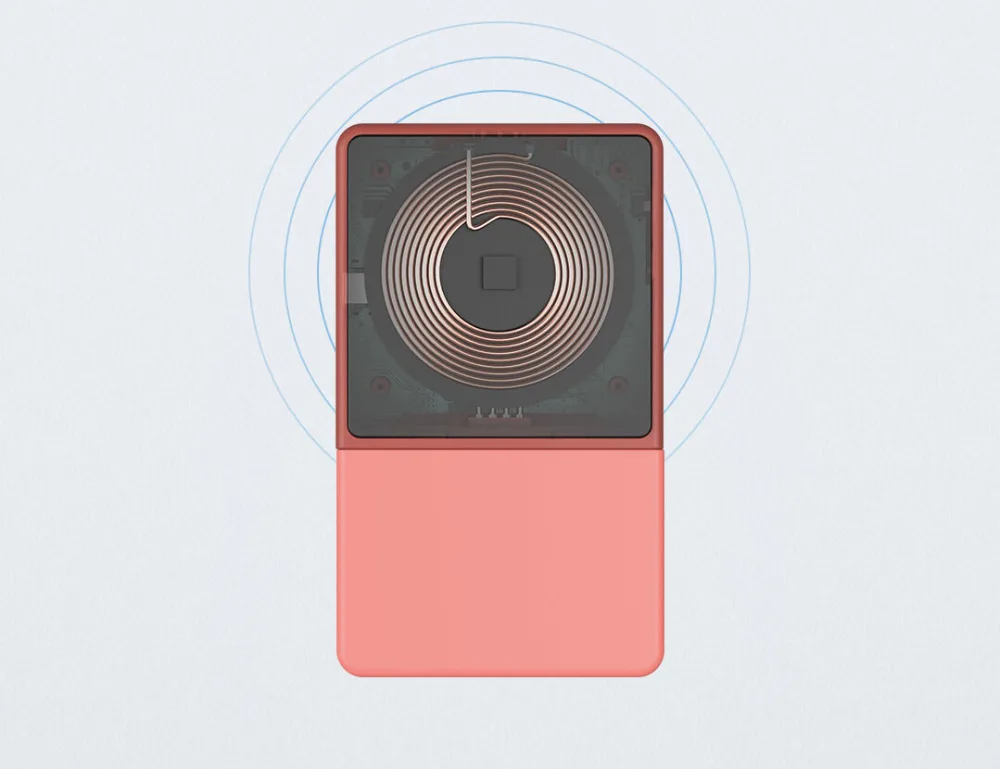 Xiaomi power posted Беспроводная наклейка для зарядки Qi Беспроводное зарядное устройство для зарядки телефона Apple Xiaomi samsung