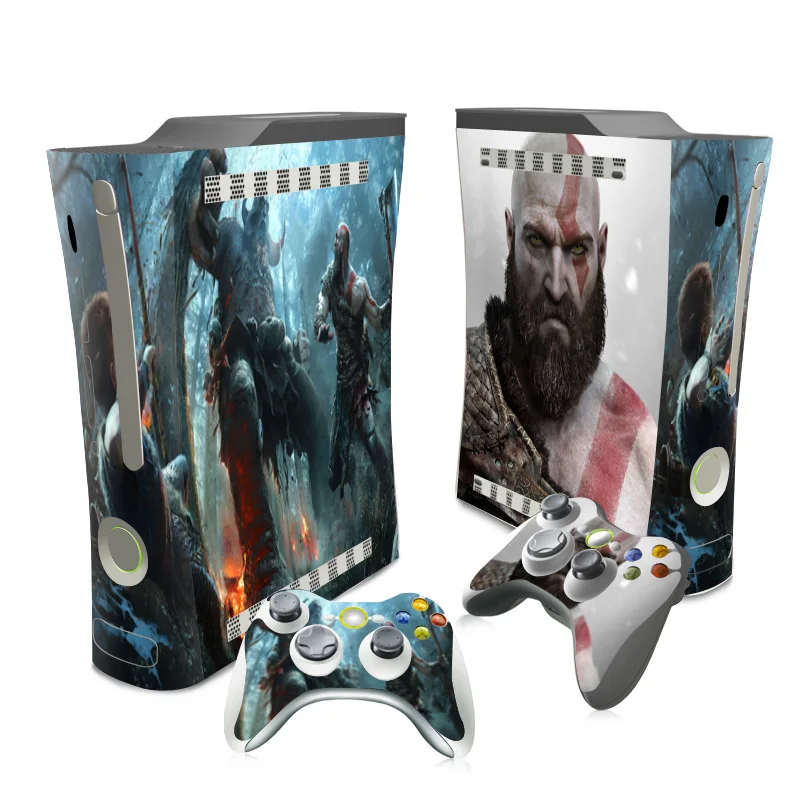 

For xbox 360 Fat console protector sticker cover skin controller skin sticker TN-XB360-5171