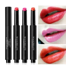 HUAMIANLI 15 цветов нажимная кнопка Помада красота поп бархат матовая помада Косметика Губная помада кремовый оттенок цвет бальзам Макияж