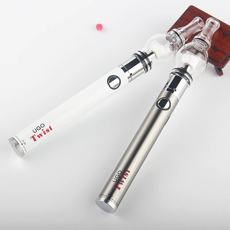 Kingfish UGO Twist Glass Globe dry herb vaporizer wax Vape 650/900mah twist bottom Battery Electronic cigarette Zipper Case kit Kingfish UGO Twist Glass Globe dry herb vaporizer wax Vape 650/900mah twist bottom Battery Electronic cigarette Zipper Case kit