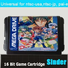 Puyo 2 16 бит MD игровая карта для 16 бит Sega megadrive Genesis игровая консоль