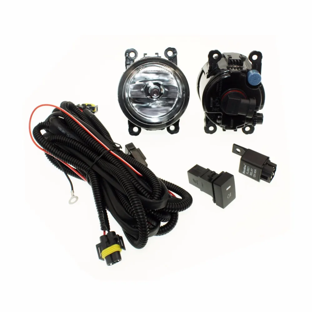 For Suzuki Grand Vitara H11 Wiring Harness Sockets Wire Connector Switch + 2 Fog Lights DRL Front Bumper Halogen Car Lamp -in Car Light Assembly from ...