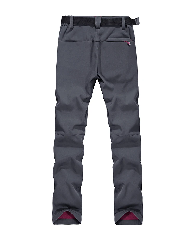 Men Hiking Pants Outdoor Softshell Trousers (9)