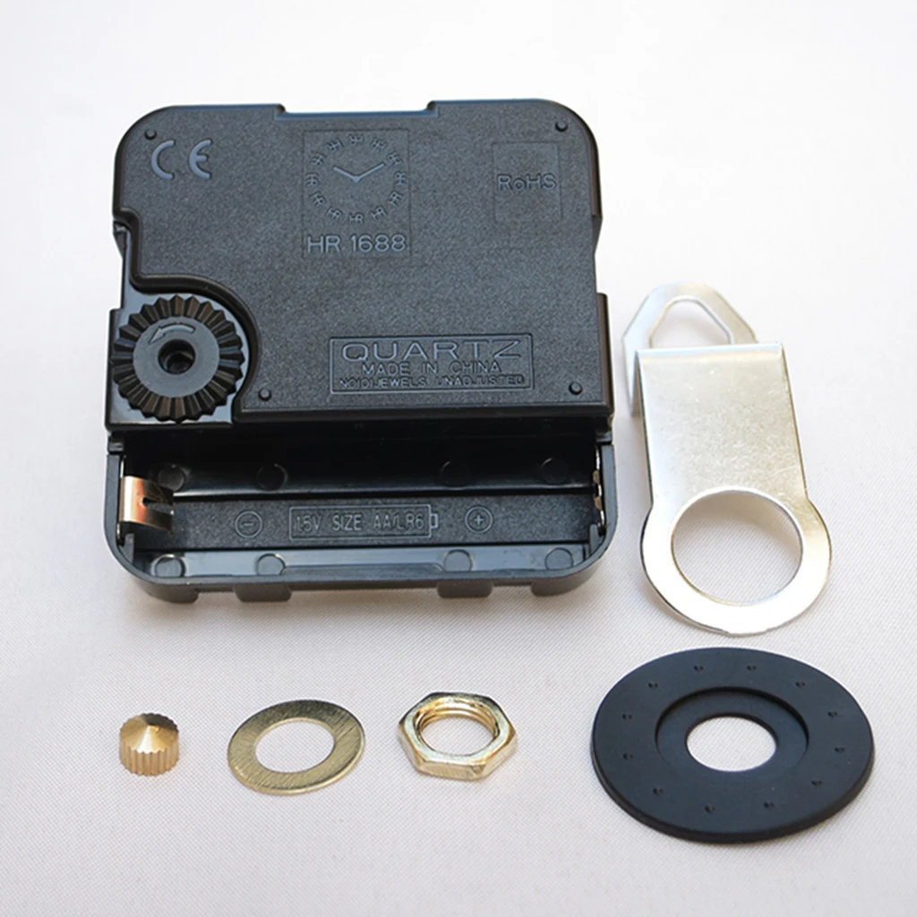 

MagiDeal HR1688 DIY Silent Mechanism Quartz Wall Clock Movement Motor Repair Kit