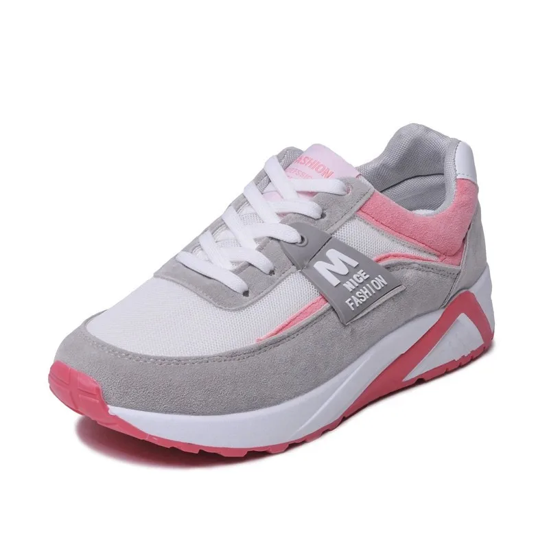 

New Korean version of the large size fashion shoes 2019 Spring and Autumn mesh delicate wild lace women's hot burst casual shoes