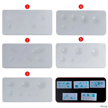 

Silicone Mold DIY Epoxy Resin Crafts Jewelry Making Tool Geometric Handmade Mini