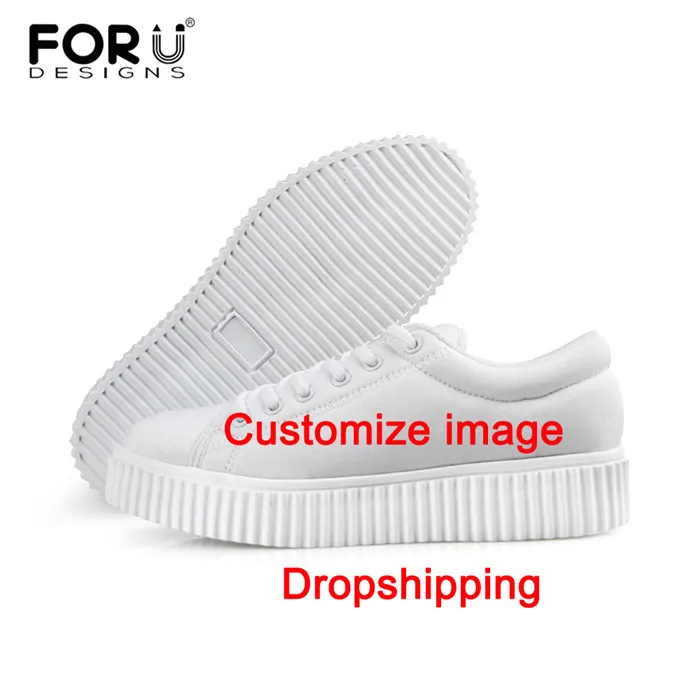 BZ Customize FORUDESIGNS/Женская Вулканизированная обувь с собственным логотипом; обувь на высокой платформе; кроссовки; обувь, увеличивающая рост; Zapatos - Цвет: BZ Customize